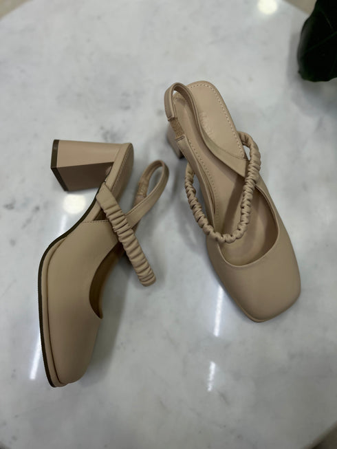 Retro Elegant Marry Jane Sling Block Heels